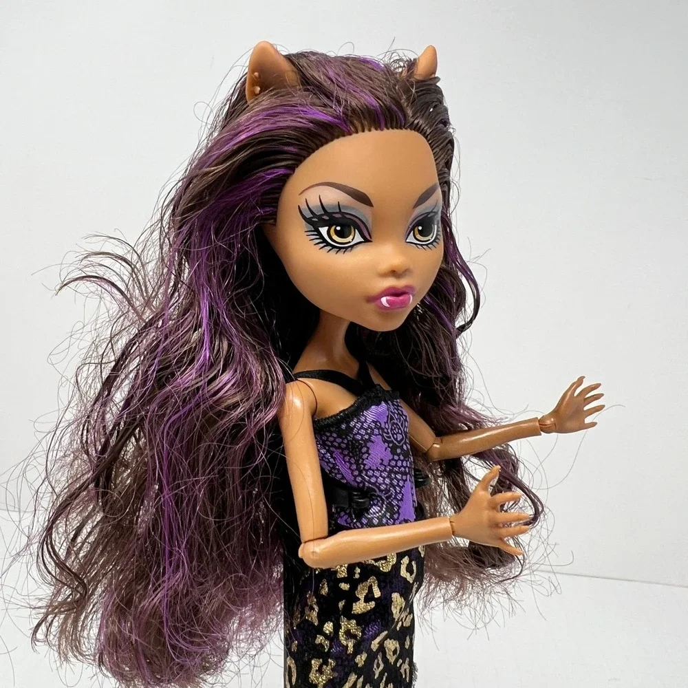 Monster High Clawdeen Wolf Doll Scaris City Of‎ Frights 2008 Goth Werewolf Girl